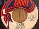 FREDDIE SCOTT northern soul 45 I'll Be Gone / He Will Break Your Heart   Shout