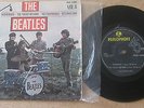THE BEATLES VOL.4 Yesterday+3 RARE Original ISRAELI 7' 45 EP Yellow/PARLOPHONE