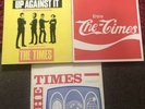 The Times - Enjoy (Vinyl) + Up Against It And Times Tv 12” Rare  Bundle, Mod