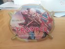 IRON MAIDEN TROOPER BEER EMBOSSED METAL PERMANENT PUMP CLIP.