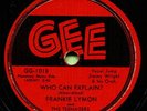 FRANKIE LYMON (I Promise To Remember / Who Can Explain) R&B/SOUL 78  RPM  RECORD