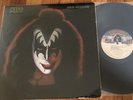 UNCUT KISS GENE SIMMONS 1987 LP 1st PRESS w/POSTER/ORDER FORM NM VINYL