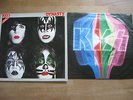 K I S S  --  DYNASTY -  KULT - LP - VG - rotes VINYL - RIESENPOSTER
