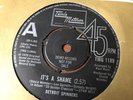 DETROIT SPINNERS - IT’S A SHAME / SWEET THING - UK TAMLA MOTOWN DEMO 45 7” VINYL