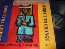 THE HENRY THREADGILL SEXTET : SUBJECT TO CHANGE LP 1985 ABOUT TIME USA