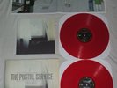 The Postal Service Give Up 2 LP (2004) Red Vinyl w/ B Sides Booklet Insert