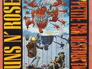 GUNS N' ROSES-APPETITE FOR DESTRUCTION RARE YUGOSLAVIA PRESS 1987 w/INNER SLEEVE