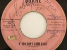 The Gents If You Don't Come Back Rare Garage Teenage Shutdown Duane Record 45