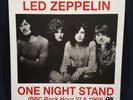 LP DISCO LED ZEPPELIN ONE NIGHT STAND BBC ROCK HOUR 27.6.1969 ATLANTIC 650 247