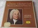 Szeryng Bach Sonatas & Partitas for Solo Violin DGG 2709 028 3lp VG+