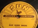 78 rpm Rock n Roll; Carl Perkins; Blue Suede Shoes & Honey Don't   Sun-234