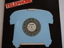 45 TOURS DÉCOUPÉ TELEPHONE VINYLE BLEU CLAIR TRES RARE TRES BON ETAT