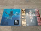 2 LPs Nirvana Nevermind / Guns ‚n Roses Appetite For Destruction Neu