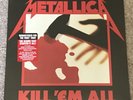 Metallica Kill ‘Em All Remastered USA Blackened Pressing 12” LP Record *Sealed*
