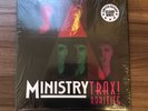 MINISTRY Trax  Rarities NEW, CLEAR VINYL 2XLP Cleopatra