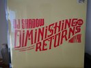 DJ Shadow Diminishing Returns Lp Vinyl, Mint and Still Sealed