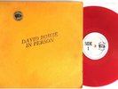 DAVID BOWIE - IN PERSON very rare TMOQ live LP RED VINYL