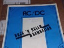 ac/dc rock n roll damnation 7 belgium single very rare 45