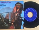 THE MOODY FIVE SINGLE 45 BLUE TAIL FLY SPANISH FREAKBEAT PSYCH 1971 EX+