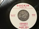 Danny dell & the trends 45 froggy went a courting near mint rockabilly RaRe