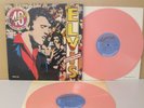 ELVIS PRESLEY- The 40 Greatest Hits 2-LP EX **PINK VINYL 1978 UK** Best of