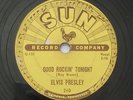 Rockabilly Jump Blues ELVIS PRESLEY Good Rockin' Tonight SUN 210 Original 78 rpm