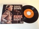DAVID BOWIE *FAME* 7'' 1975 TELECTRA PORTUGUESE RARE