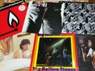 6 x Rolling Stones lp Flashpoint Sticky Fingers steel Wheels mick jagger big hit