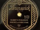 COUNTRY 78RPM; HOKE RICE AND HARRY STARK BRUNSWICK Floating Down To Cotton Town