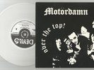7'' - 45 tours  . Motördamn ?– Over The Top  / motorhead / lemmy / the damned