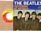 THE BEATLES ACT NATURALLY YESTERDAY CAPITOL 5498 PICTURE SLEEVE