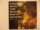 MILES DAVIS QUINTET  STEAMIN' PRESTIGE RECORDS PRLP 7200A MADE IN USA