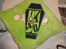Type O Negative Coffin Shape Back Patch  Carnivore Sold Out Green Border