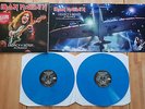 2LP - IRON MAIDEN LEGACY OF THE BEAST IN FRANCE BLUE VINYL NEW WITH POSTER
