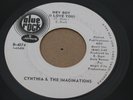 RARE NORTHERN SOUL 45 - CYNTHIA & IMAGINATIONS - HEY BOY (I LOVE YOU) BLUE ROCK