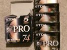 TDK MD-RXG PRO 74 MD MiniDisc 5-Pack