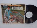 WEBB PIERCE Cross Country 1962 NM  MONO WHITE PROMO LP Decca DL 4294
