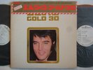 PROMO WHITE LABEL / ELVIS PRESLEY GOLD 30 / 2LP WITH CAP OBI