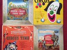 RINGLING BROS. BARNUM & BAILEY CIRCUS BAND MERLE EVANS CONDUCTING 4 RECORD LOT