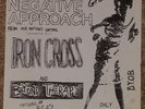 NEGATIVE APPROACH flyer ca. 1982 NECROS ROACH MOTEL MINOR THREAT DEEP WOUND SWIZ