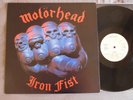 Motorhead LP Iron fist spanish press 1982