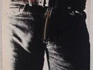ROLLING STONES: Sticky Fingers USA Warhol Zipper Vinyl LP Complete VG++ Superb