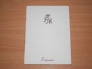 ROXY MUSIC  - RARE 1974 UK TOUR PROGRAMME program