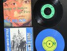 BILL NELSON BE-BOP DELUXE RED NOISE (4) 45 EUROPEAN SINGLES w PIC SLEEVES NMINT