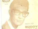 BUDDY HOLLY RAVE ON 1958 EP CORAL RECORDS  ROUND CENTER