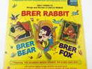Vintage Disney Brer Rabbit LP Record Album 3907 Uncle Remus Tar Baby 1970