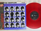 BEATLES A HARD DAY'S NIGHT EMI/ODEON EAS-70132 Japan OBI CLEAR RED MONO VINYL LP