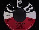 AL APOLLO: I'm Walkin' / I Laughed 45 (rare stock) rare Soul