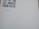 JIMI HENDRIX Live At The Los Angeles Forum 4-25-70   2xLP Rubber Dubber NM