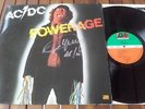 ac/dc autogramm lp vinyle POWERAGE signed live tour 2003 collectors rare ANGUS